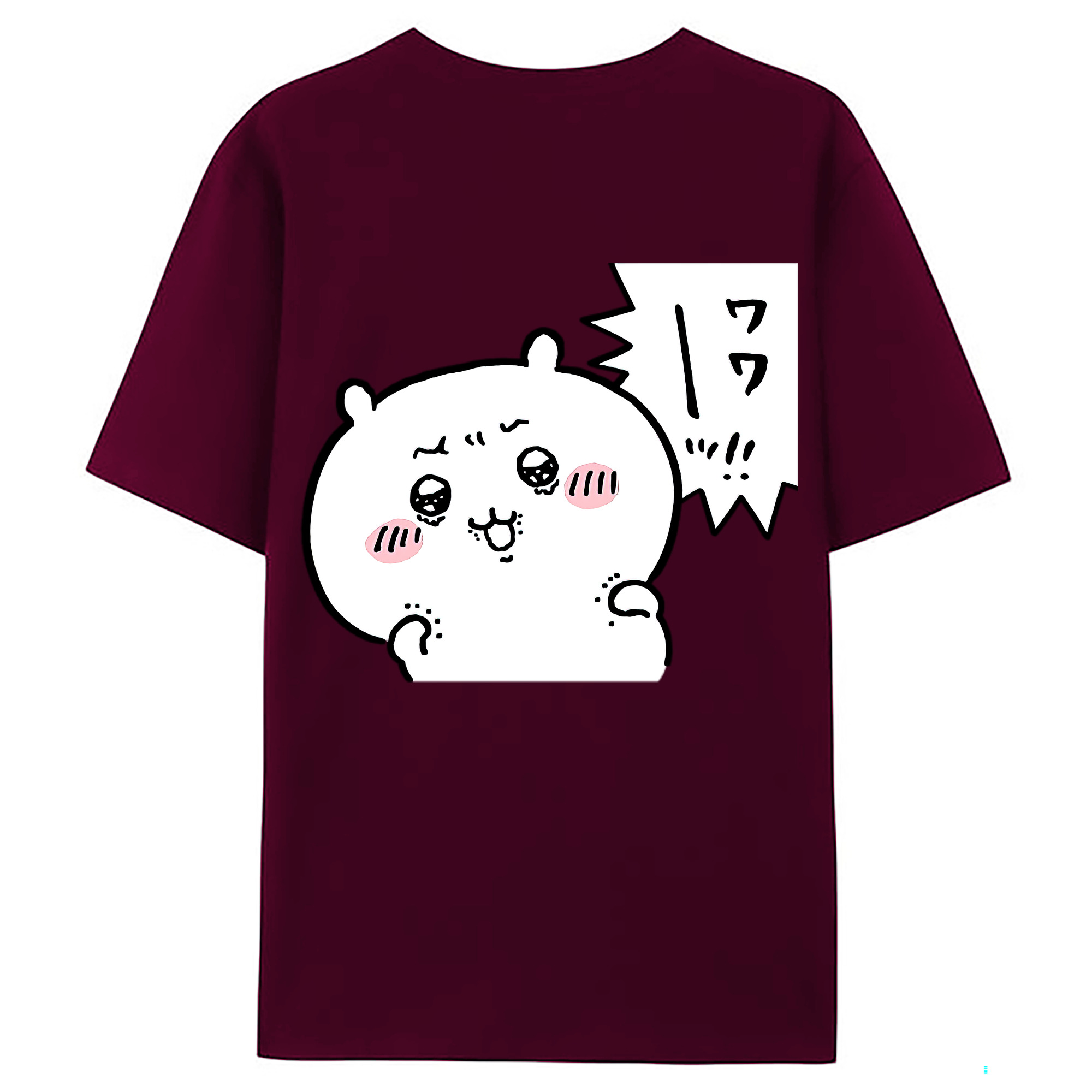 （画像用） ちいかわ ちいかわ Chii-kawa chiikawa レディース半袖Tシャツ(バックプリント)